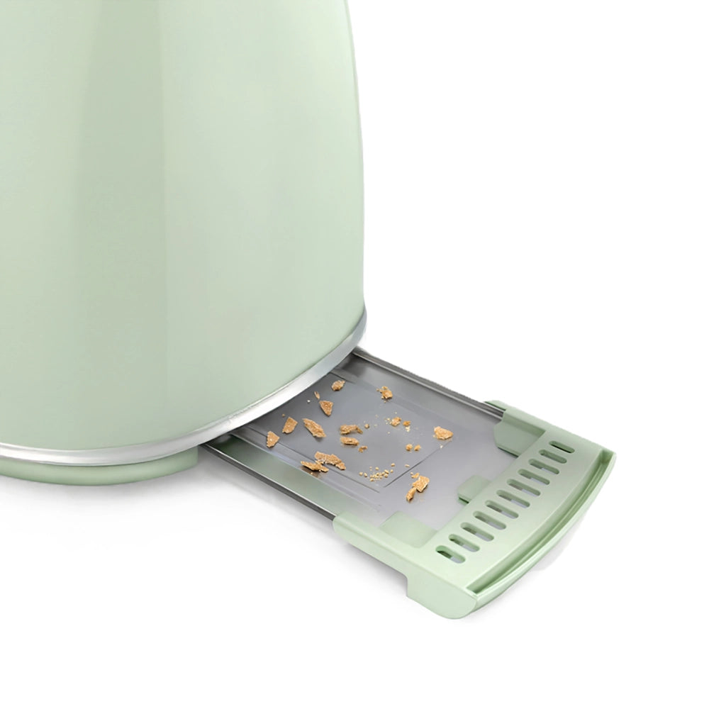 GRS7 Tostapane vintage, 2 fessure, 6 livelli di potenza, 850 W, verde