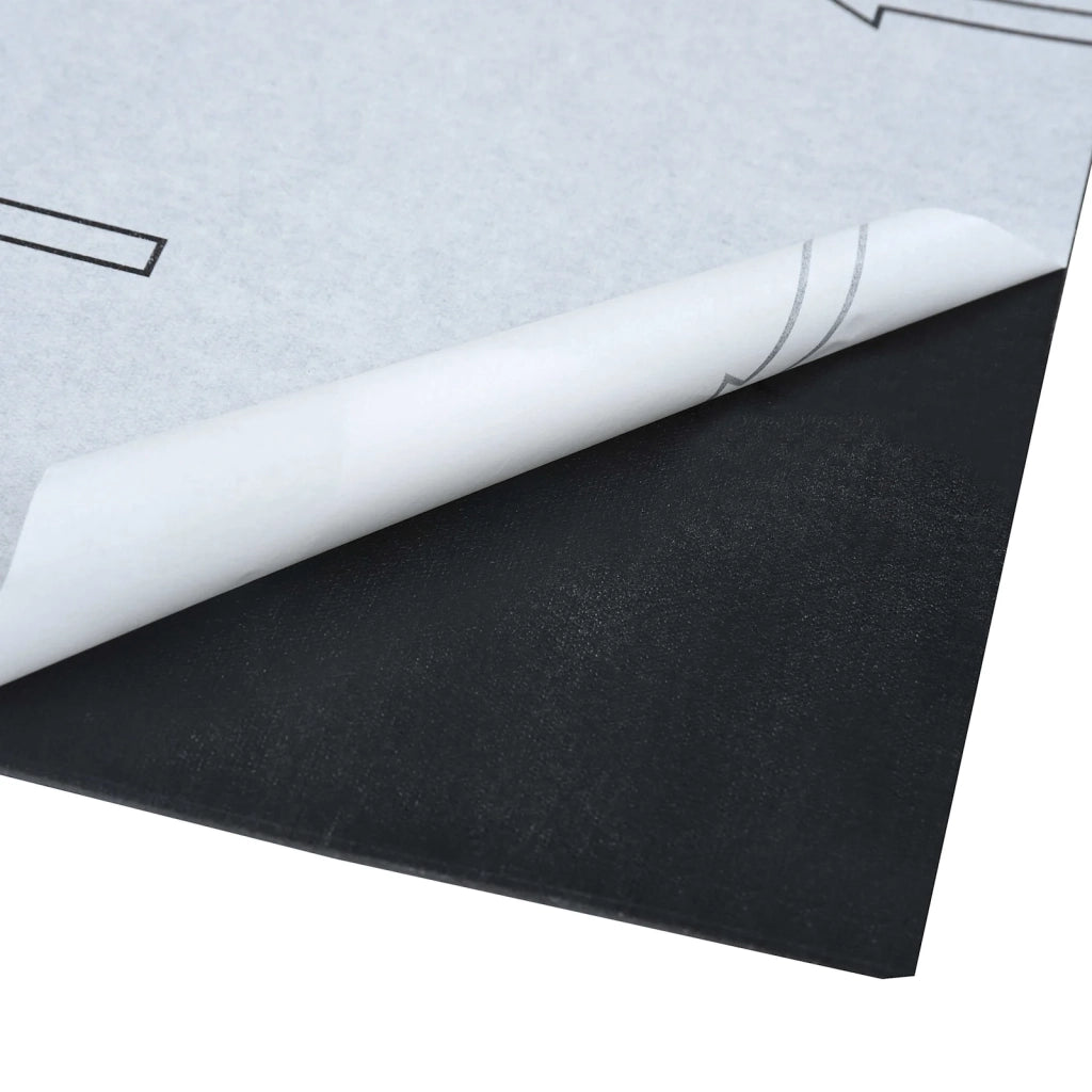 Tavole di Pavimento 55 pz Nero 5,11 m2 PVC CFW5119487