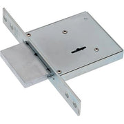 SERRATURA METALLO INFILARE 450/R SAB  B.Q ZINC F.MM 25 DM M4 H.CM 90 E.MM 60