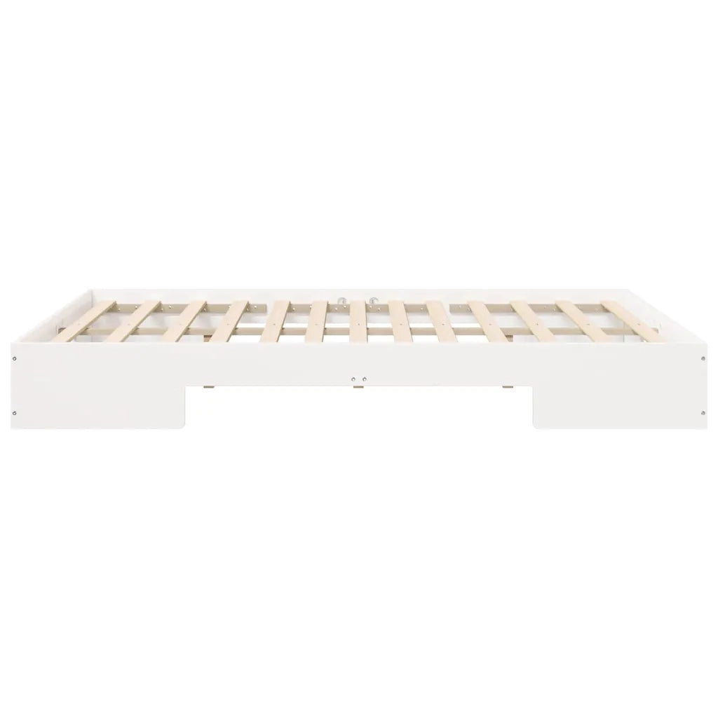 Struttura del letto-Giroletto-Rete del Letto Bianco 140 x 200 cm