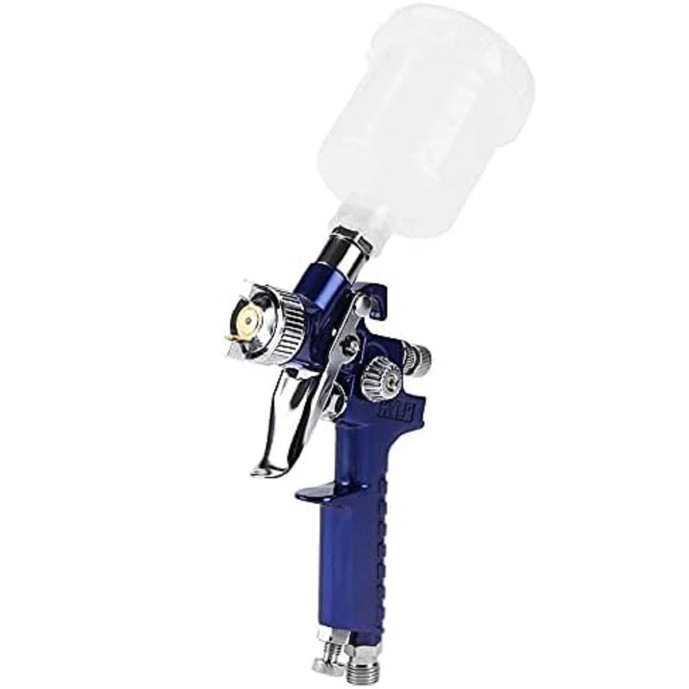 Trade Shop - Pistola Per Verniciare A Spruzzo Professionale Aerografo 125ml Ugello Riparazione Auto -