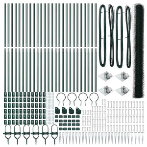 Palo della recinzione Verde 50 x 1,6 m (rete da 50 mm)