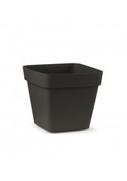 VASO CLEO QUADRATO IN PLASTICA CON RUOTE 40 CM VECA VARI COLORI Colore: Antracite