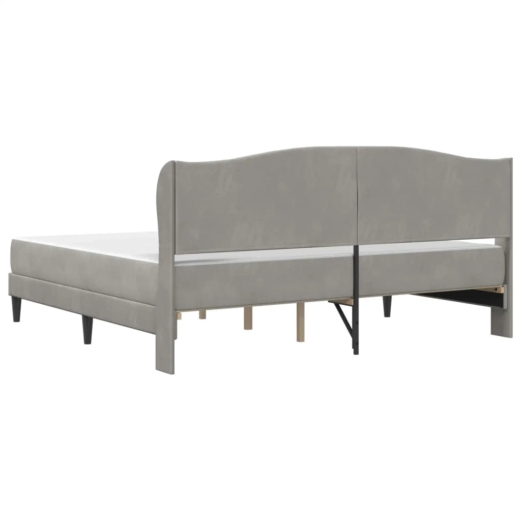 Struttura del letto con stoccaggio e testata 2 pcs