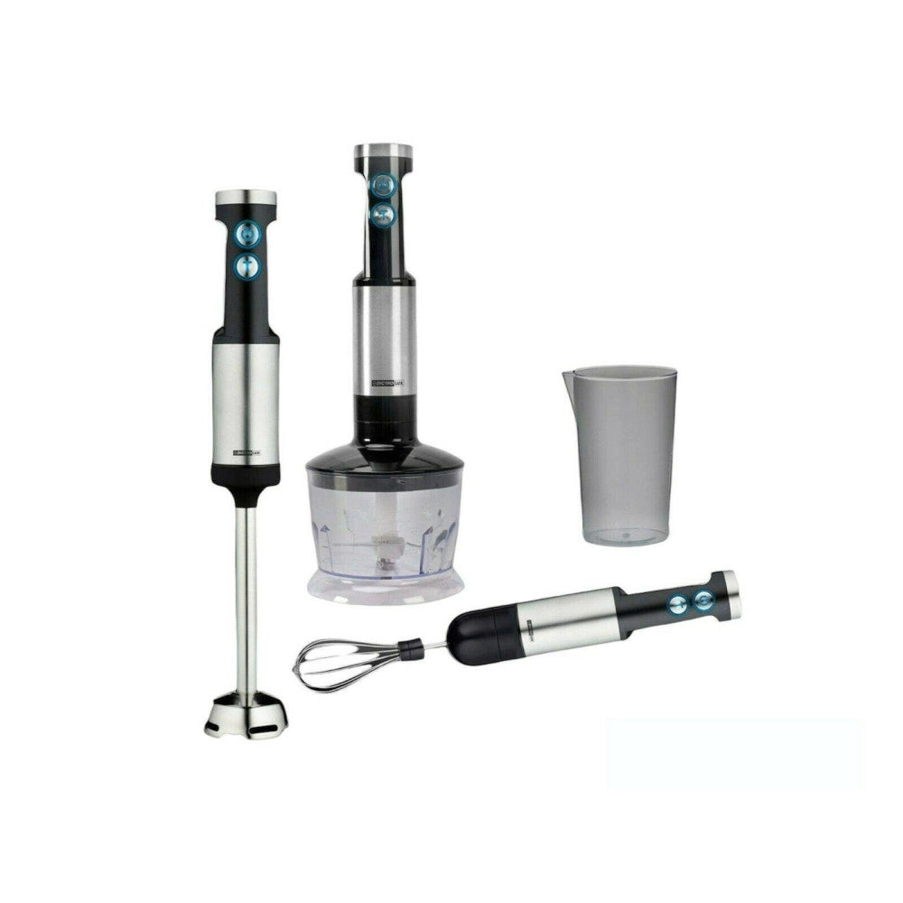 Trade Shop - Frullatore Ad Immersione 3in1 Lame Titanio 700w Sbattitore Tritatutto Minipimer -