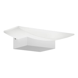 Applique Minimal Metrass Alluminio Bianco 1 Luce Led Integrato 5,6W