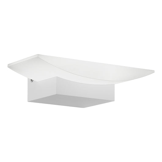 Applique Minimal Metrass Alluminio Bianco 1 Luce Led Integrato 5,6W