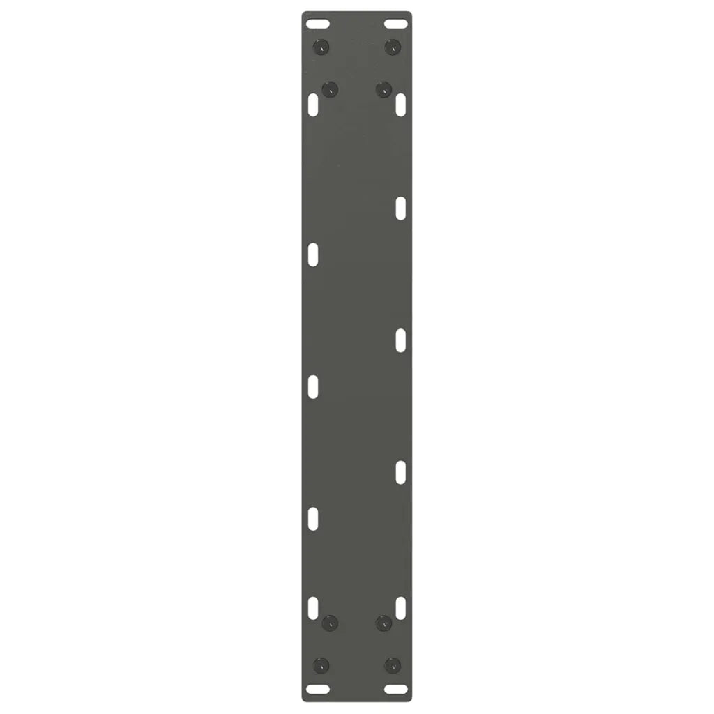 Gambe per tavolo da bar a forma di U 2 pz Antracite 50x(100-101) cm Acciaio 4013234