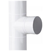 Raccordo T Smaltato Bianco Cm 8