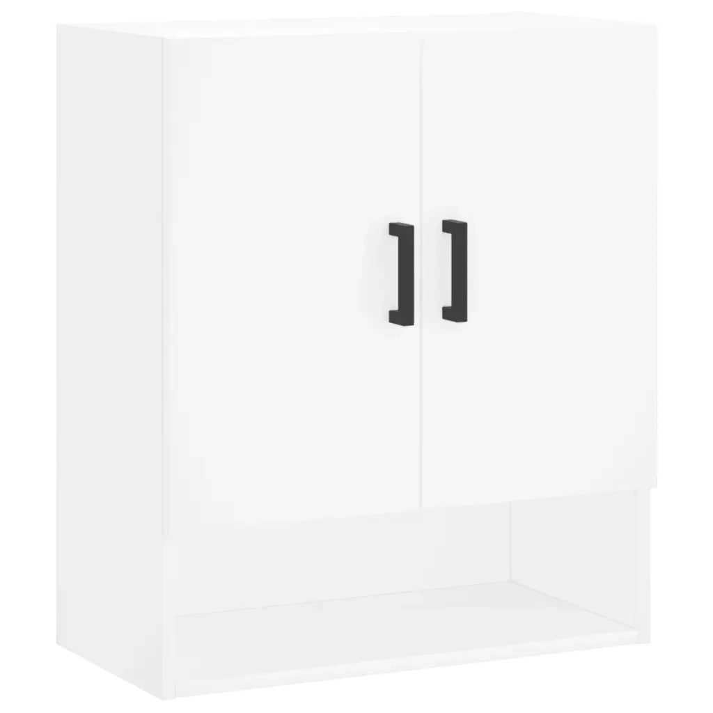 Armadietto a Muro | Mobile a Parete Bianco 60x31x70 cm in Legno Multistrato
