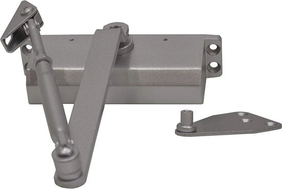 Deur Slittore Idraulico - Able & Handy CD10L Max-60kg Argento - Sovrapposto Metallico, Multicolore