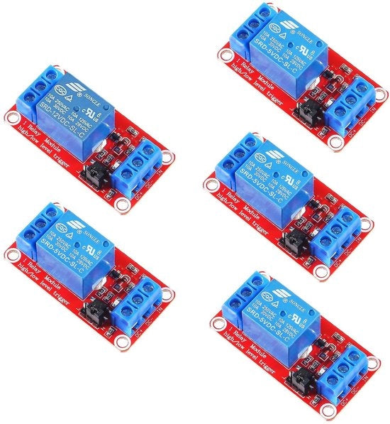 Modulo di Relais 1 Canale 12V con Ottocoppia - Ideale per Raspberry Pi e Arduino