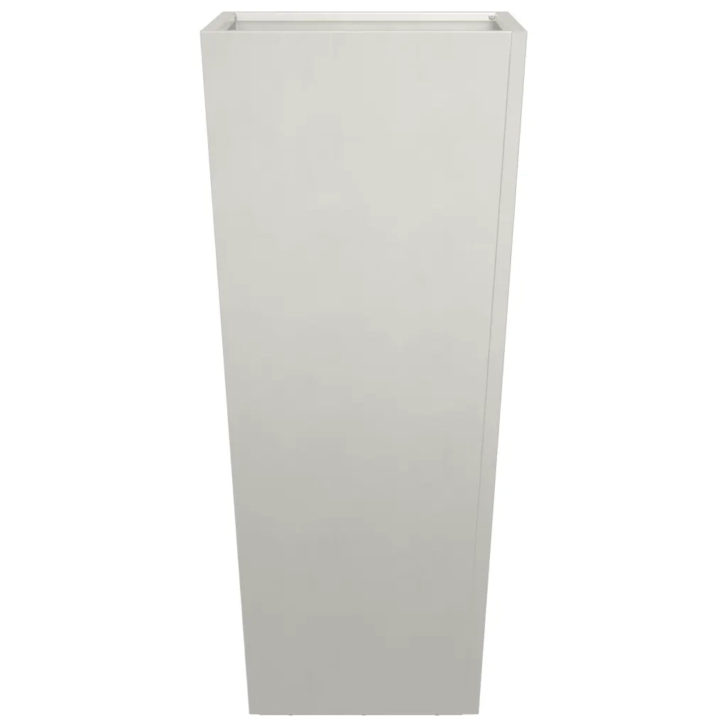Fioriera da Giardino 35x35x75 cm in Acciaio Inox 851088
