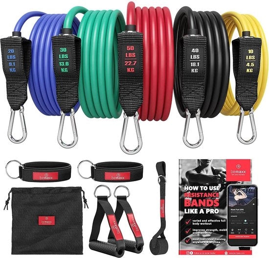 Elastici, Manubri, Anelli di Sospensione, Cinture di Allenamento | Allenamento con Peso