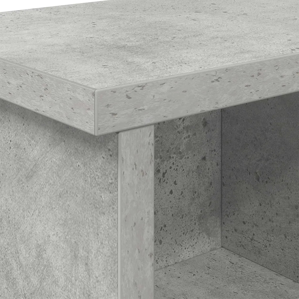 Appendiabiti a muro Grigio cemento 50 x 16 x 26 cm CFW9133054