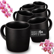 Set di Tazze da Caffè - 6 pezzi in Cotto - Capacità 300ml