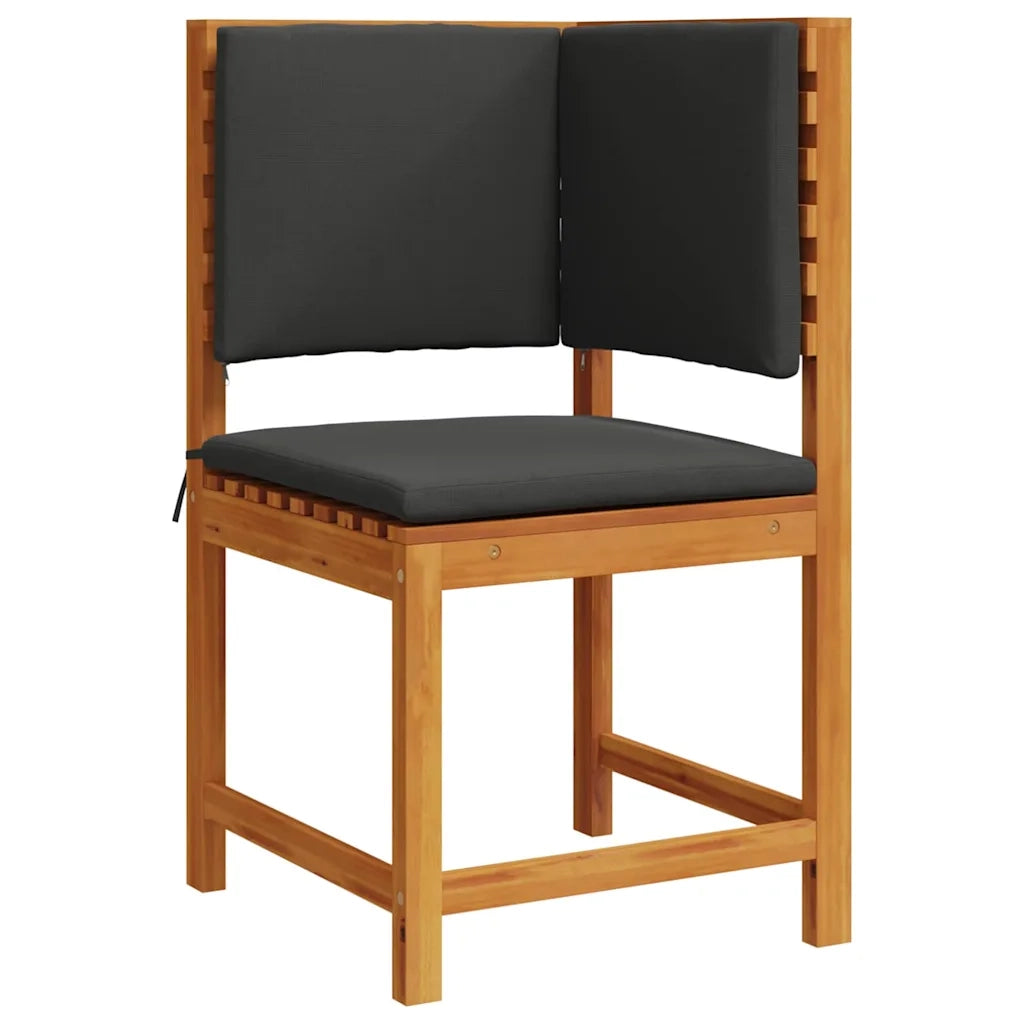 Sedia da Giardino con cuscino Marrone 50 x 50 x 91cm CFW6522402