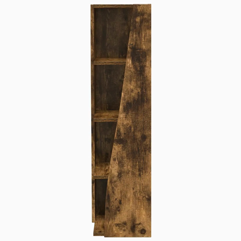 Mobile angolare 27,5x27x102cm Legno ingegnerizzato Rovere fumé 889850