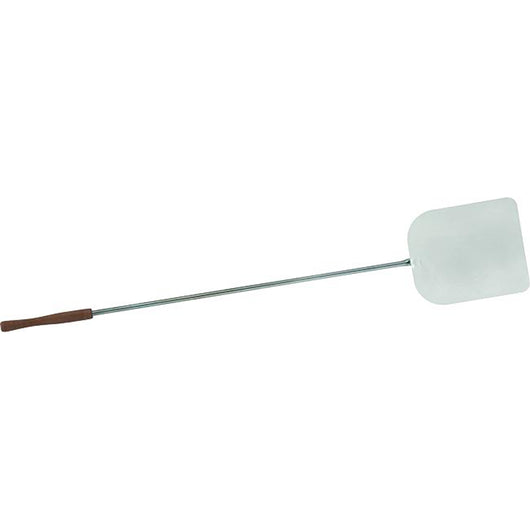 PALA PIZZA QUADRA ACCIAIO INOX 29x34cm PER FORNO A LEGNA MANICO 150cm SANDRIGARDEN