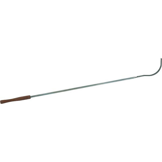 PALA CURVA REMO TIRA CARBONI ACCIAIO INOX PER FORNO A LEGNA PIZZA MANICO 150cm SANDRIGARDEN