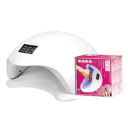 Lampada UV LED 48W Professionale per Unghie Essiccatore Pedicure Manicure con 24 UV e LED IPX7 con 3 Timer e Sensore Automatico per le Mani