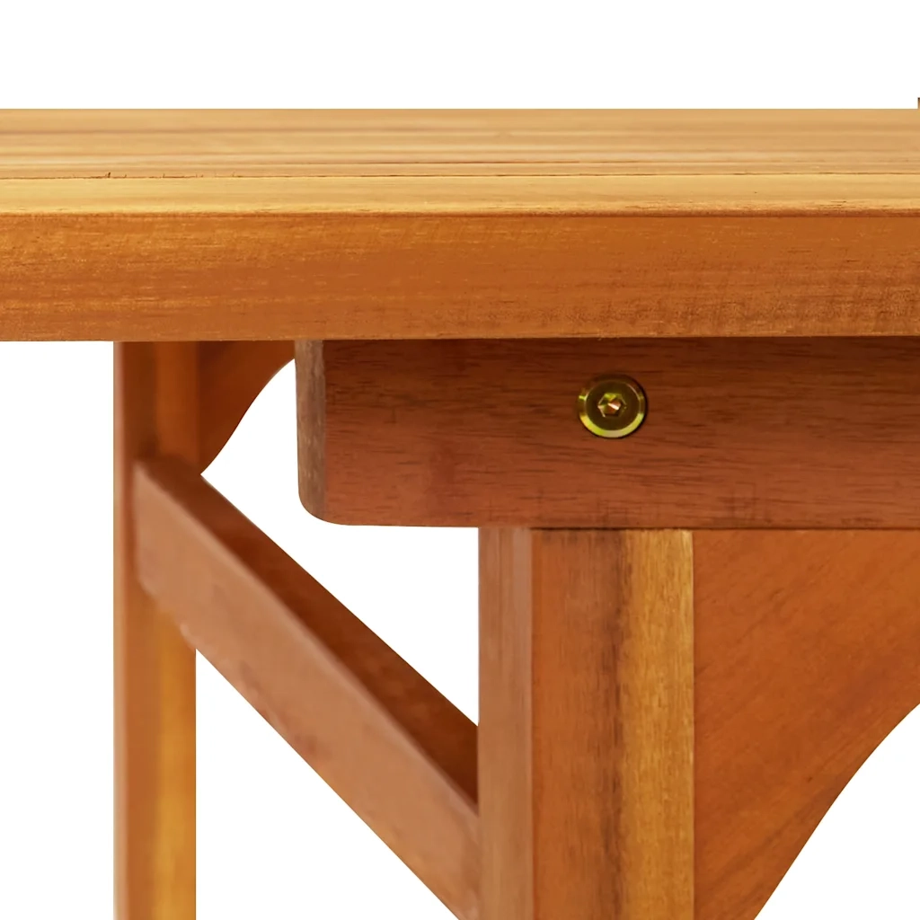Set da Pranzo da Giardino 7pz 180x90x75cm Legno Massello Acacia 3321528