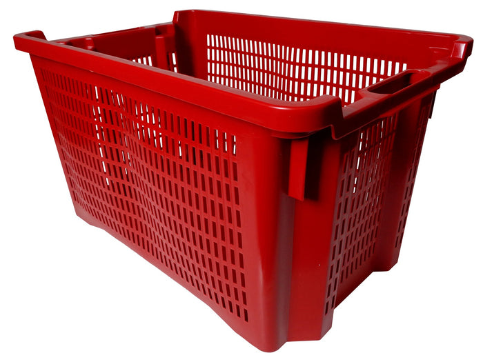 cesta cassetta rettangolare fondo chiuso raccolta uva 40 l 56x35x31 cm cod:ferx.96092