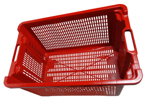 cesta cassetta rettangolare fondo forato raccolta olive 40 l 56x35x31 cm cod:ferx.96093