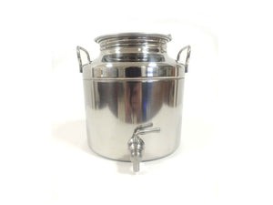 Contenitore olio Minox Oliday fusto saldato da 3lt con tappo a vite