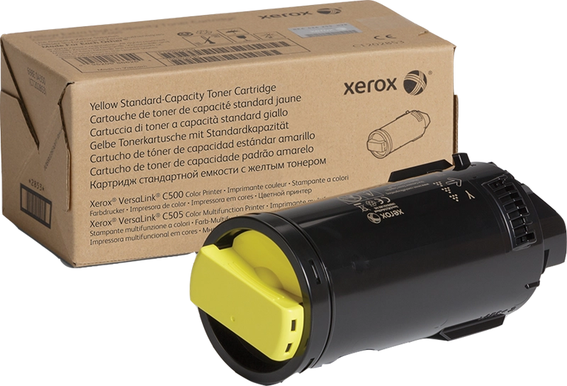 Xerox Cartuccia toner Giallo a Capacità standard da 2400 Pagine per Multifunzione a colori ® VersaLink® C505, Stampante a colori ® VersaLink® C500 (106R03861)