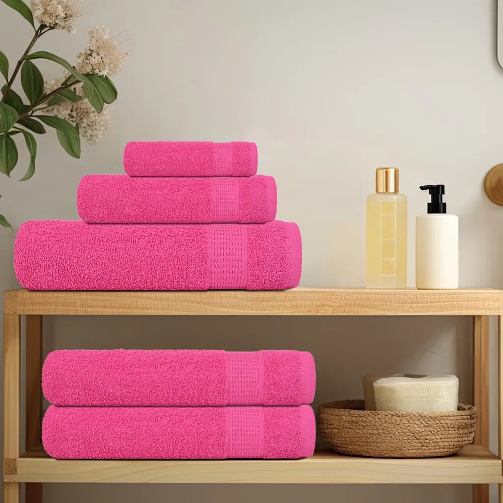 Asciugamani FROGN 2 pz | Teli per bagno Rosa 100x200 cm 360 g/m2