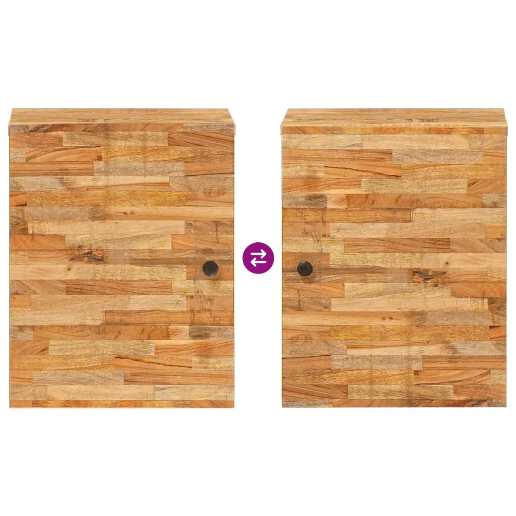 Mobile Appeso da Bagno con porta Naturale 38 x 33 x 48 cm 4018316