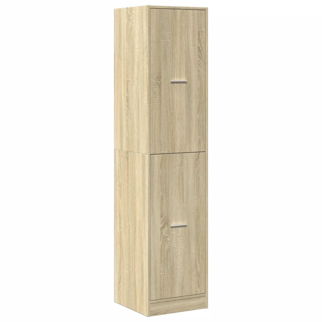 Armadietto da Farmacia Rovere Sonoma 40x41x174,5 cm Truciolato