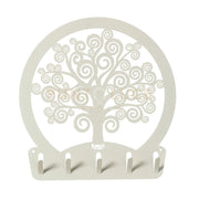 Portachiavi moderno da parete Albero della vita Avorio