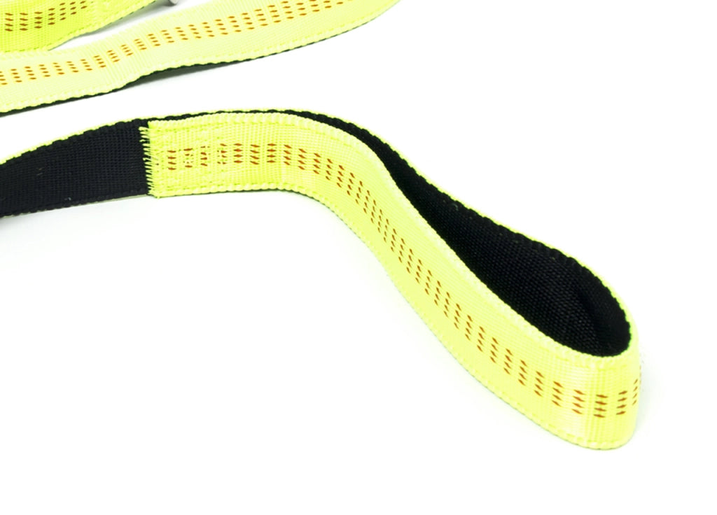 Guinzaglio Con Moschettone Per Animali Domestici Modello Color Doggy 120cm - 120cm - Verde Fluo