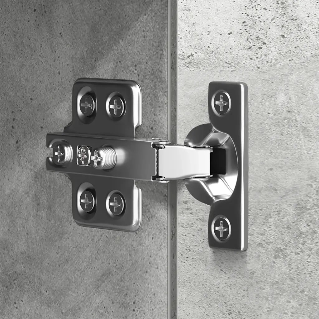 Set di Mobili Porta TV 10pz Grigio Cemento in Legno Multistrato 3079144