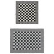 Set Strofinacci 20 pz in Cotone Nero e Bianco 136292