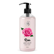 Trade Shop - Lozione Corpo 250 Ml Alla Rosa Con Dosatore A Pompa Lascia Pelle Morbida Idratata 405224 -