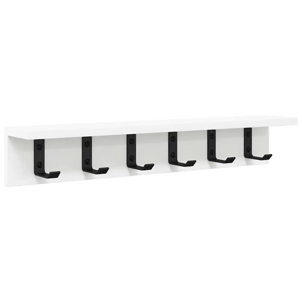 Appendiabiti a muro Bianco 60 x 10,5 x 10,5 cm CFW4706157