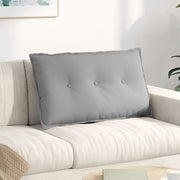 Cuscino per Schiena Grigio Nuvola 80 x 19 x 50 cm Tessuto 42014714
