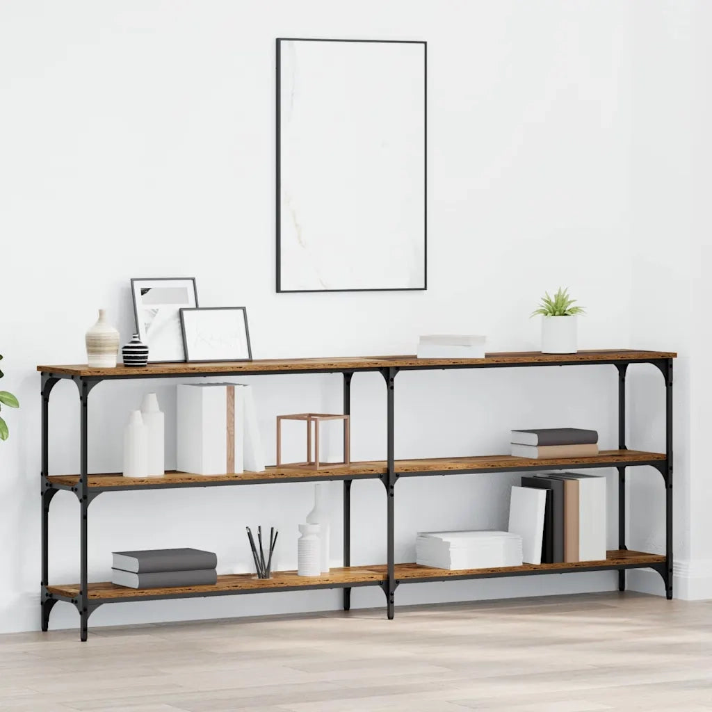 Tavolo consolle Legno vecchio 200 x 29 x 75 cm 871319