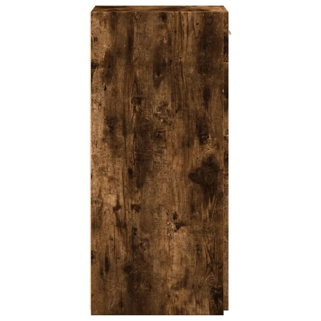 vidaXL Credenza Rovere Fumo 40x42,5x93 cm in Legno Multistrato