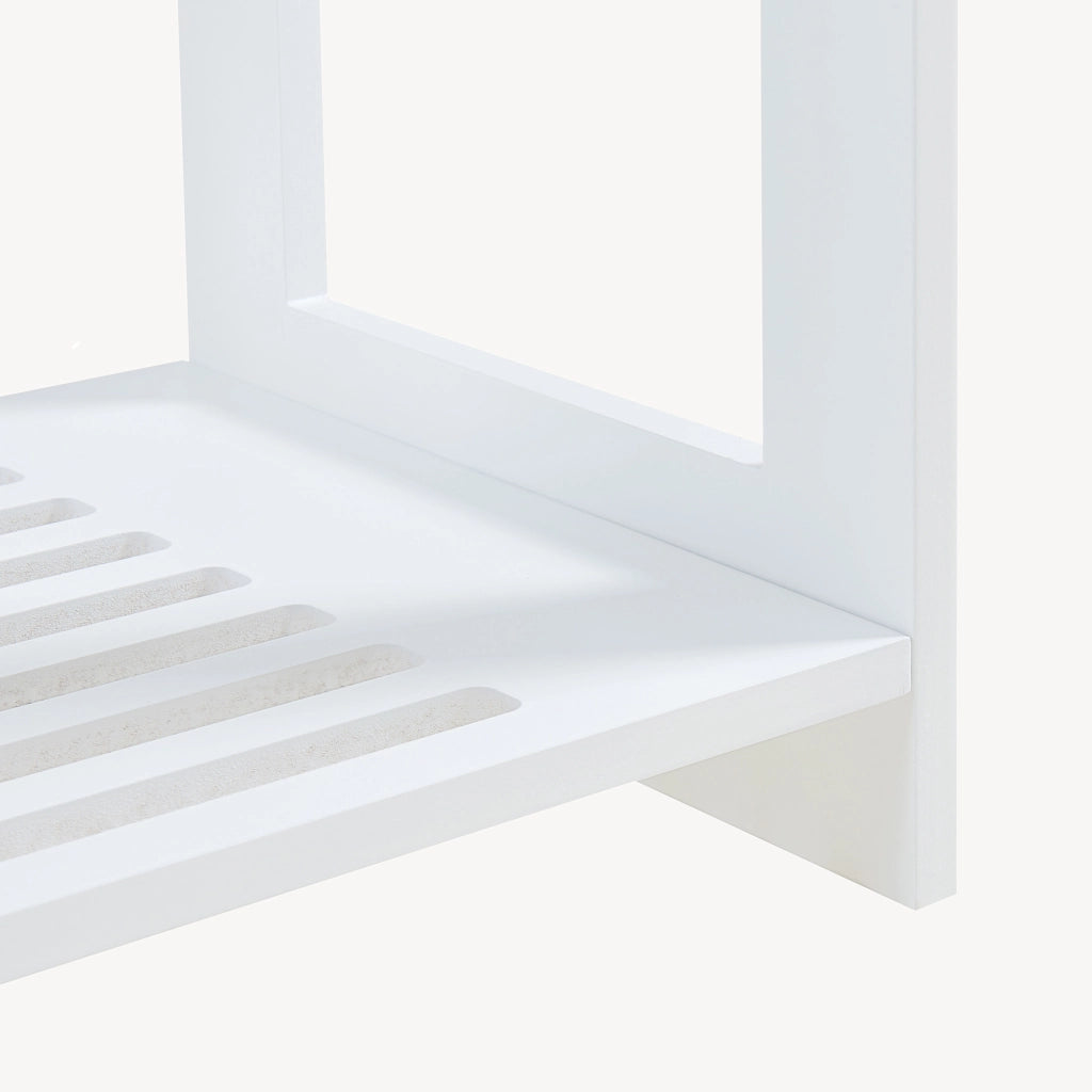Appendiabiti Langeskov a Forma di Casetta Porta Abiti per Bambini 78x75x35 cm Bianco [en.casa]