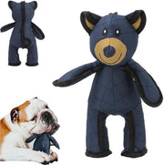 Nuovo giocattolo per cani in peluche resistente - giocattolo con suono per cani con peluche placcato