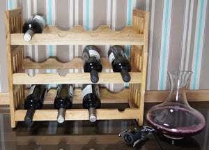 5x portabottiglie, impilabile