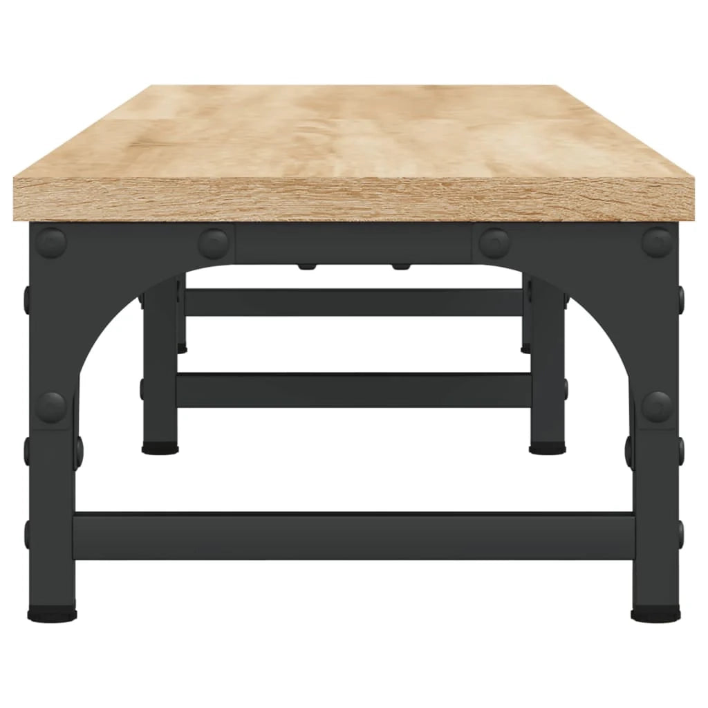 Supporto per monitor da scrivania Sonoma 105 x 23 x 15,5 cm legno ingegnerizzato marrone 02_0044983