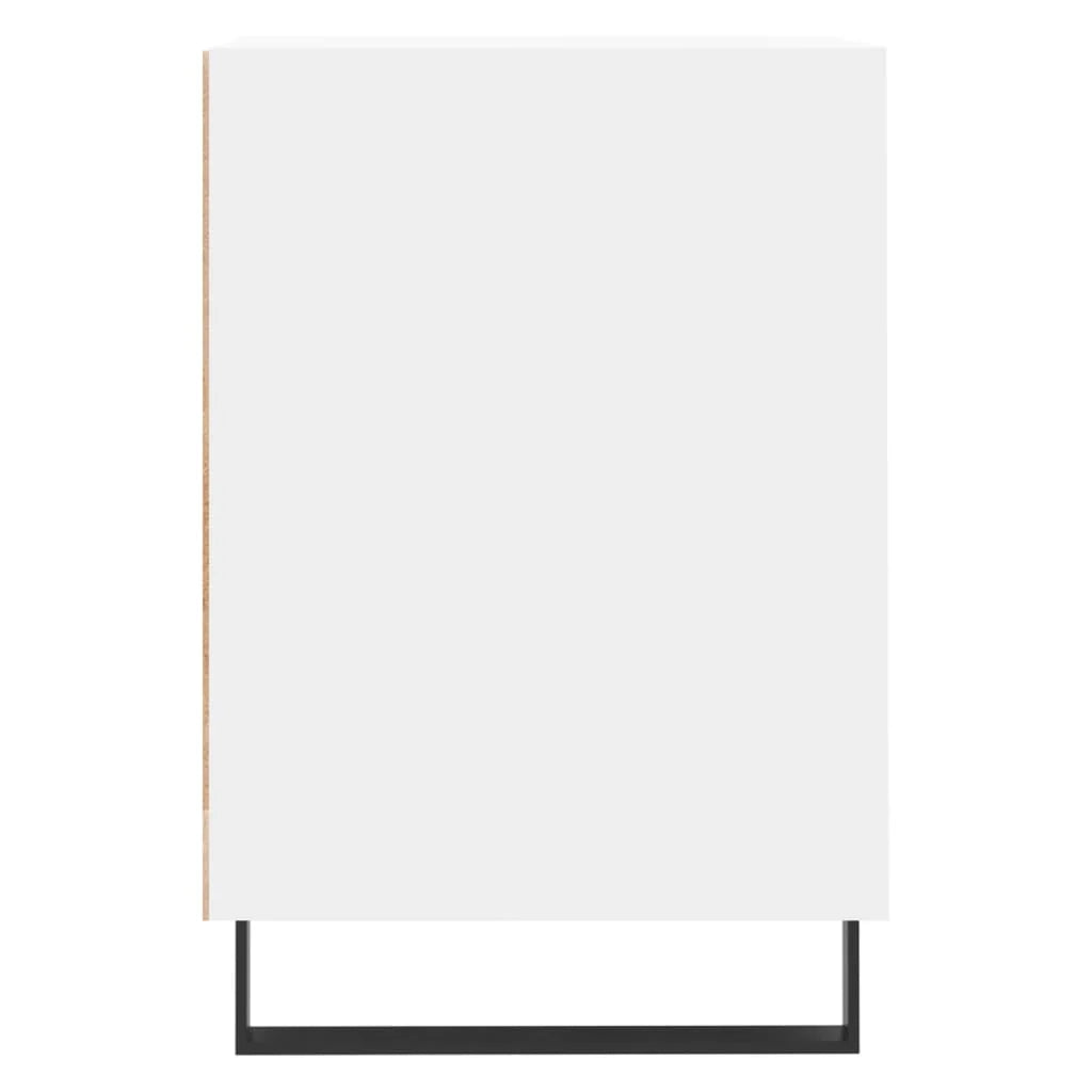 Mobile TV multimediale mensola TV credenza TV sala da pranzo soggiorno camera da letto 100 x 35 x 55 cm legno ingegnerizzato bianco 02_0025509