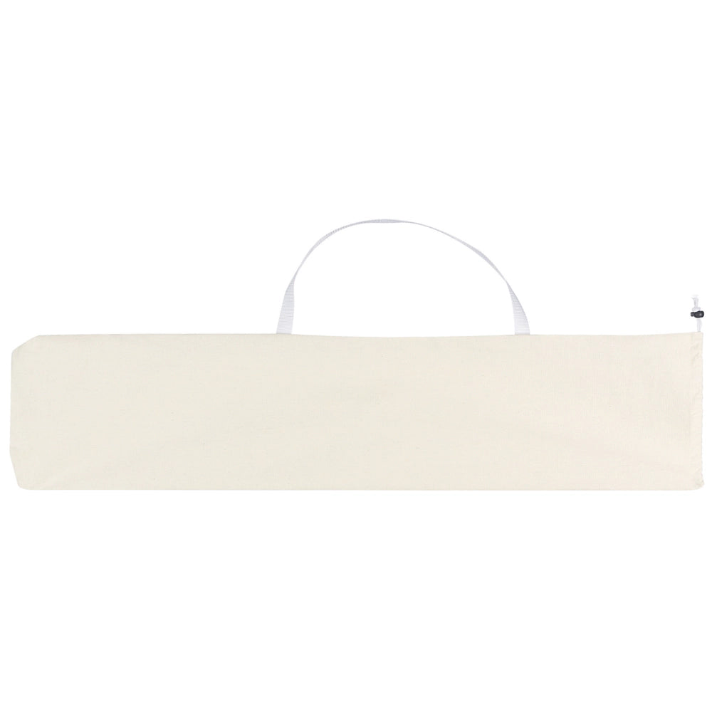 Sedia amaca sospesa Beige Cotone e Poliestere Altalena per interni all'aperto Stile Boho