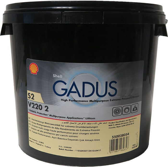 Grasso multifunzionale EP Gaudus S2 V220 5kg