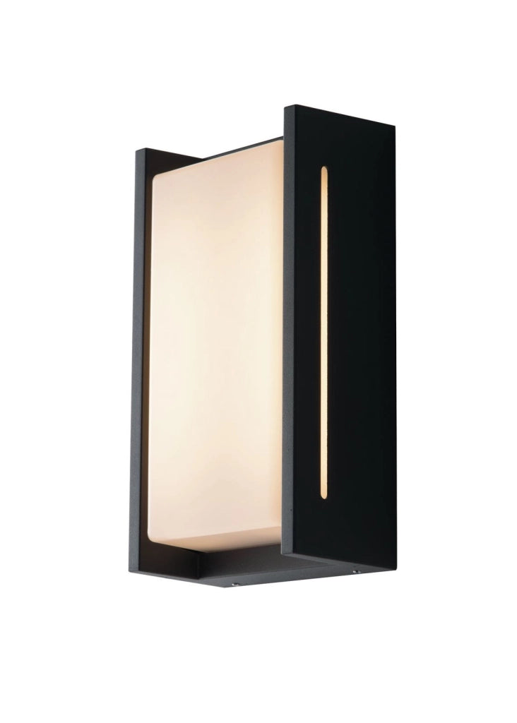 APPLIQUE LED COMPACT ANTRACITE 18W 2260LM CCT 3000K / 4000K IP54 13X8X24CM